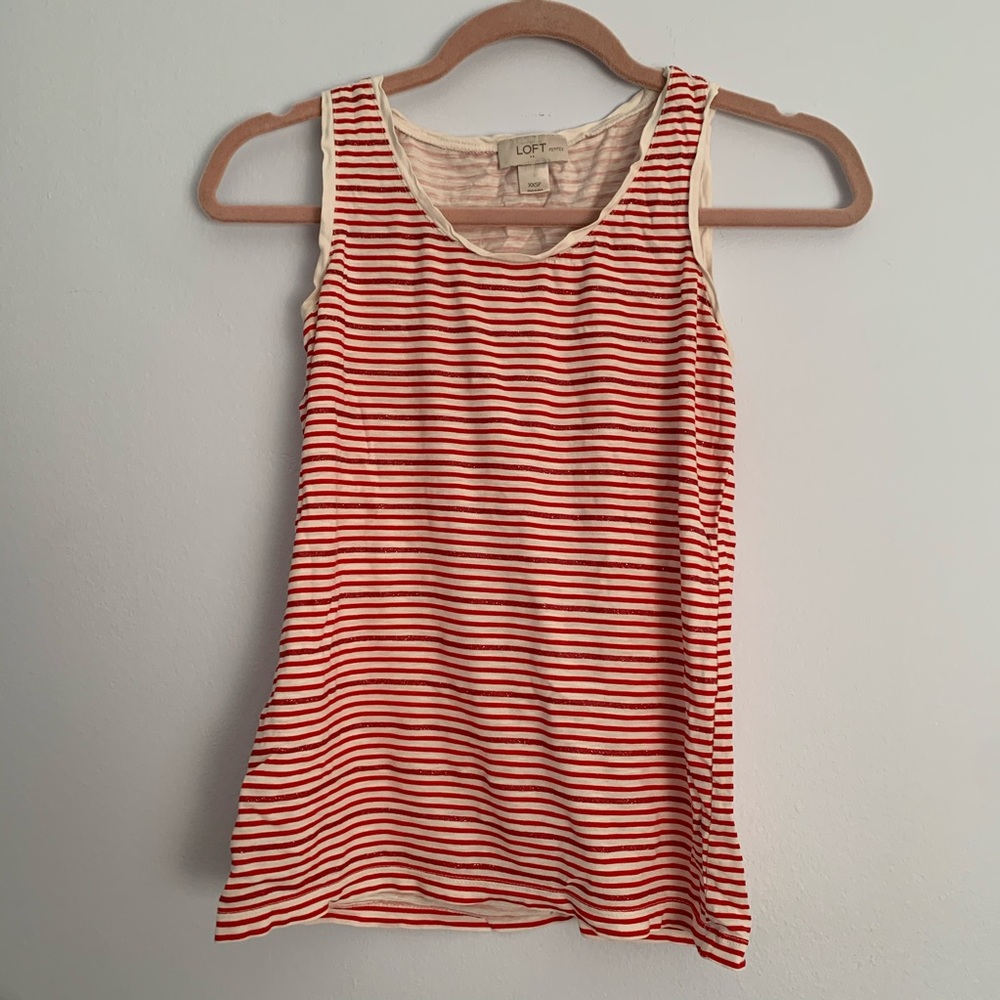 Loft Striped Tank Top